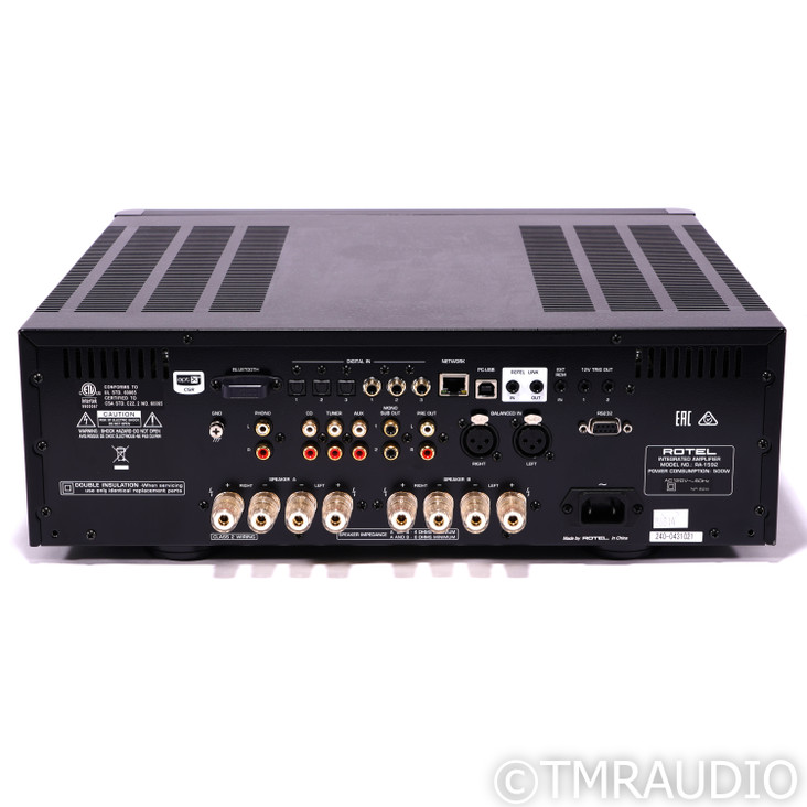 Rotel RA-1592 Stereo Integrated Amplifier; MM Phono