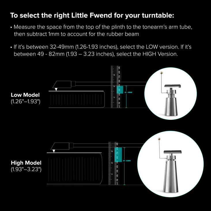 Little Fwend Tonearm Lifter