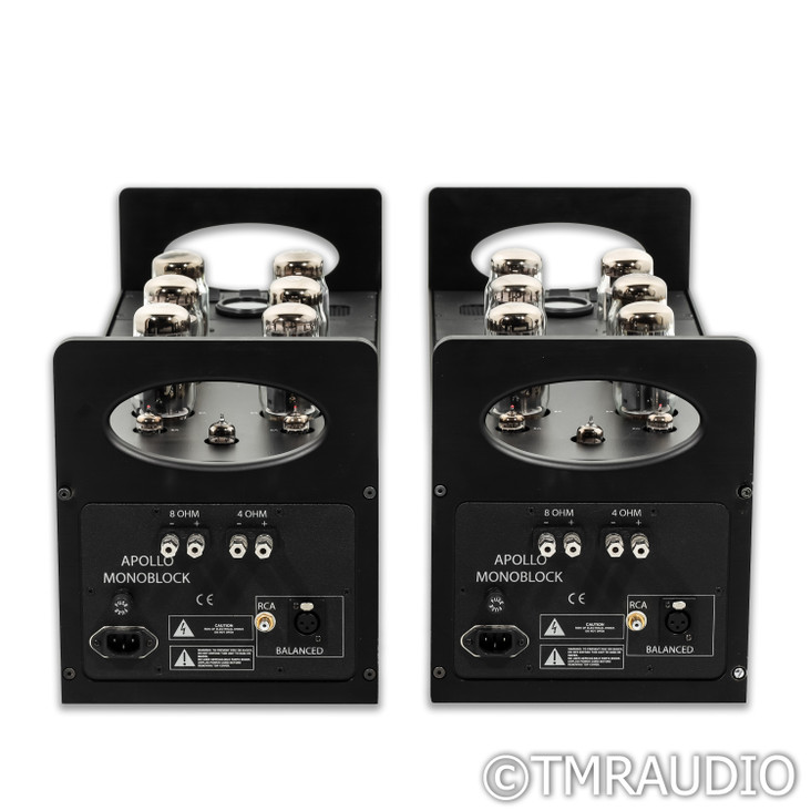 Rogue Audio Apollo Tube Monoblock Power Amplifiers; "Dark" Pair