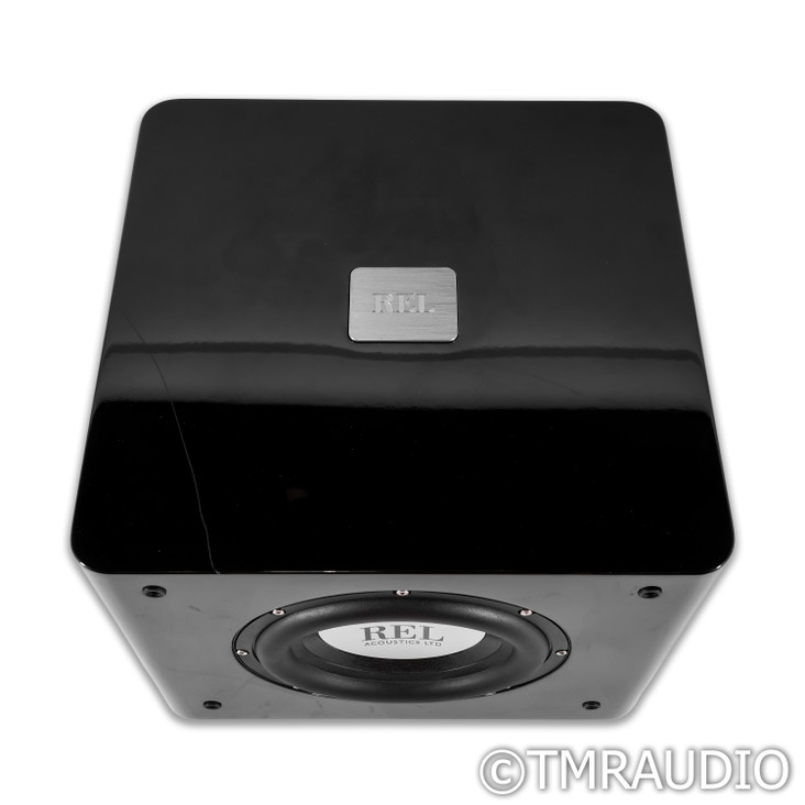 REL Acoustics T/7x 8" Powered Subwoofer; High Gloss Black
