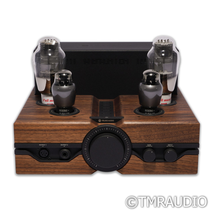 Feliks Audio Envy Performance Edition Tube Headphone Amplifier; American Walnut