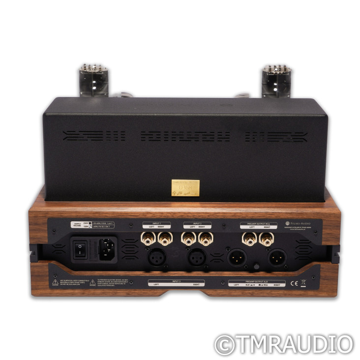 Feliks Audio Envy Performance Edition Tube Headphone Amplifier; American Walnut