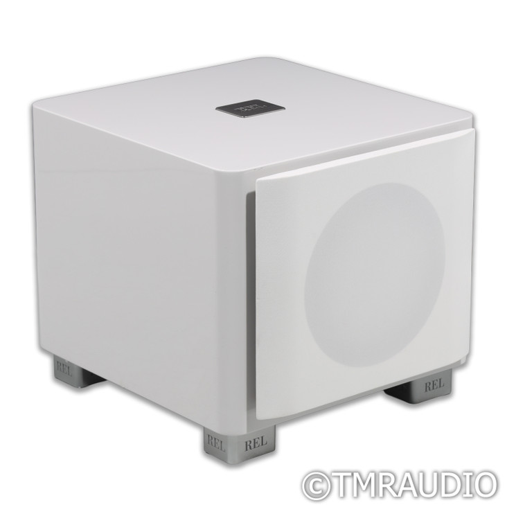 REL Acoustics T/9x 10" Powered Subwoofer; Gloss White