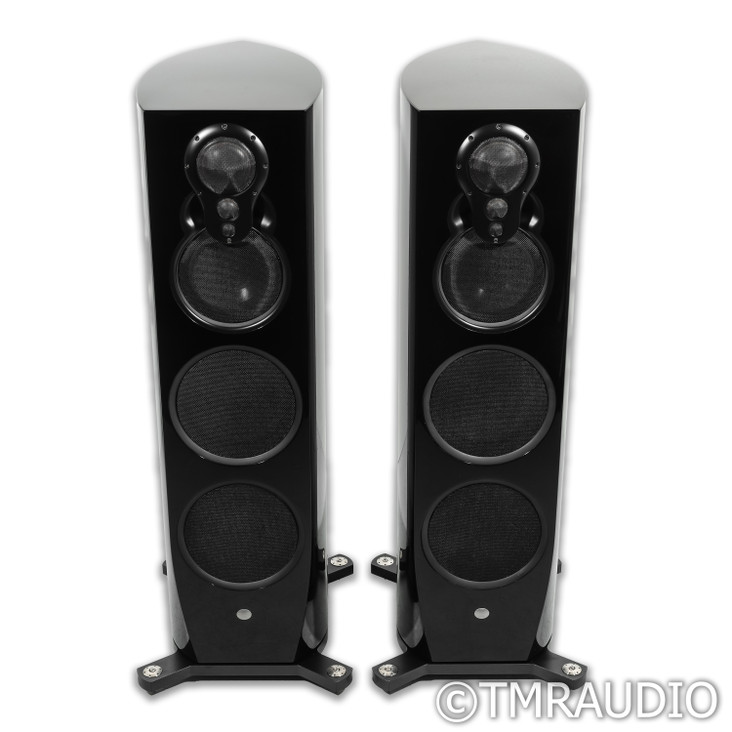 Linn Klimax 350 Exakt Active Floorstanding Speakers; Black