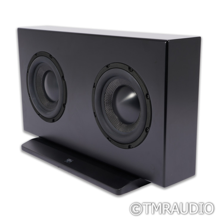 Totem Acoustic Tribe Solution Sub Dual 8" Powered Subwoofer; Satin Black