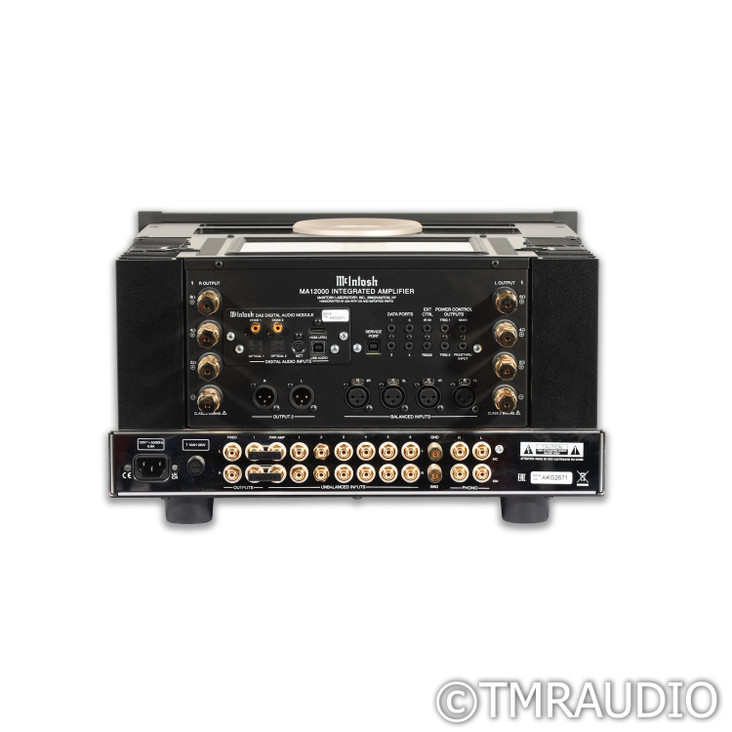 McIntosh MA12000 Stereo Tube Hybrid Integrated Amplifier; MM / MC Phono