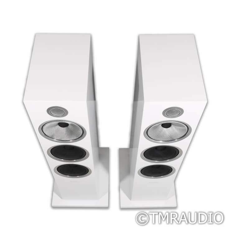 Bowers & Wilkins 703 S2 Floorstanding Speakers; White Pair