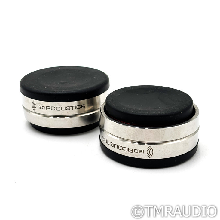 IsoAcoustics Orea Bordeaux Isolation Footers; Set of Four (1/1)