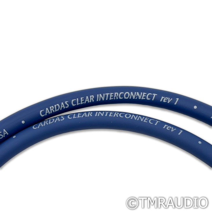 Cardas Clear Rev 1 XLR Cables; 0.5m Pair Balanced Interconnects
