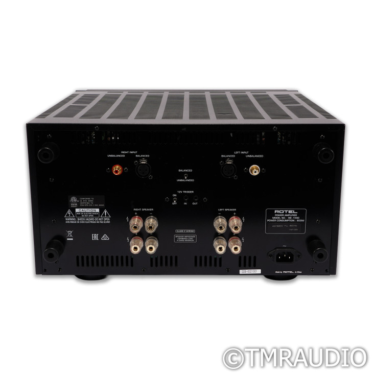 Rotel RB-1590 Stereo Power Amplifier (1/2)