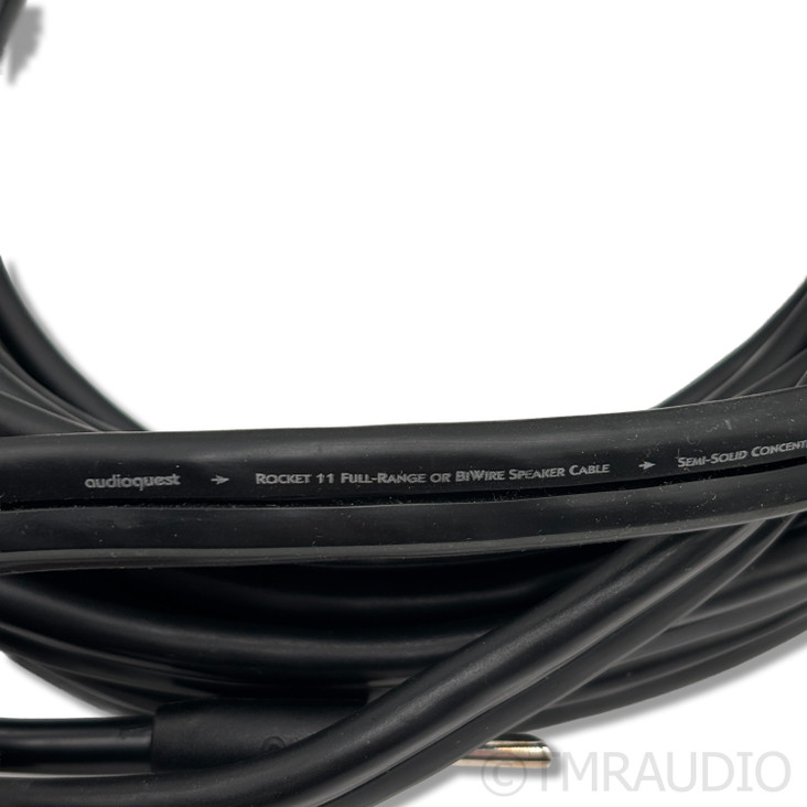 AudioQuest Rocket 11 Bi-Wire Speaker Cables; 20ft Pair