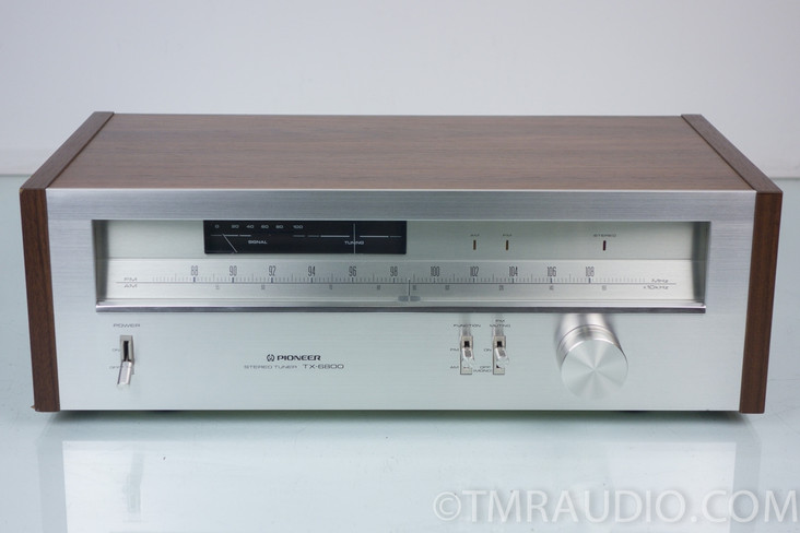 Pioneer TX-6800 Vintage AM / FM Stereo Tuner; Restored / Recapped