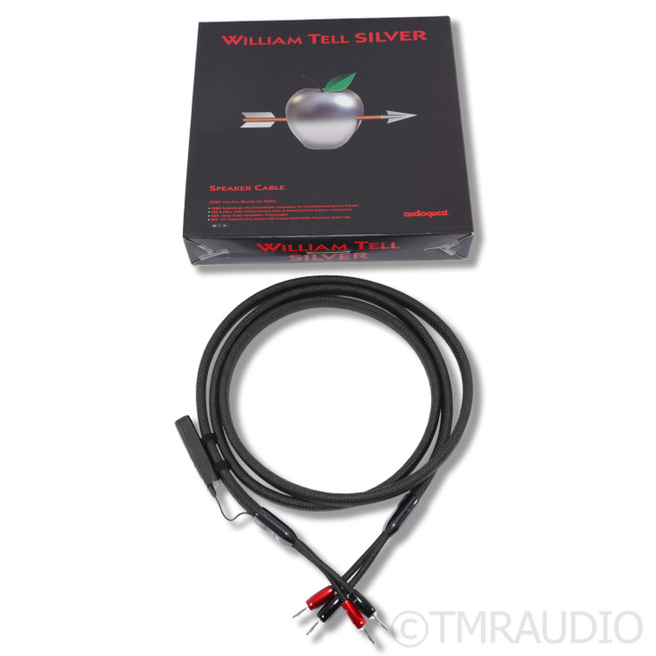 AudioQuest William Tell SILVER Speaker Cable; 10ft Single Cable