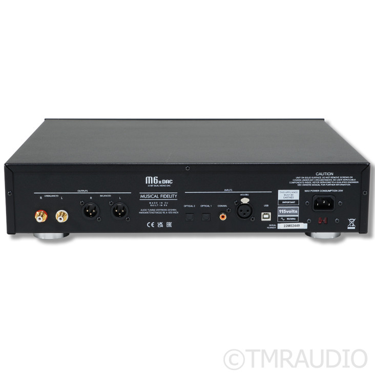 Musical Fidelity M6x DAC; D/A Converter (1/3)