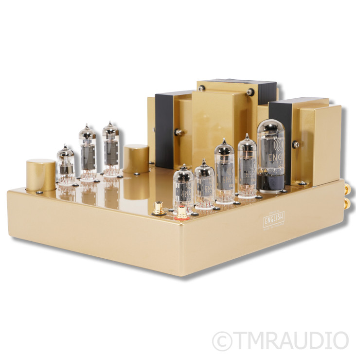 English Acoustics Stereo 21C Stereo Tube Power Amplifier; Gold