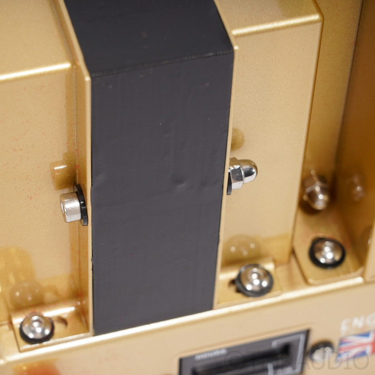 English Acoustics Stereo 21C Stereo Tube Power Amplifier; Gold