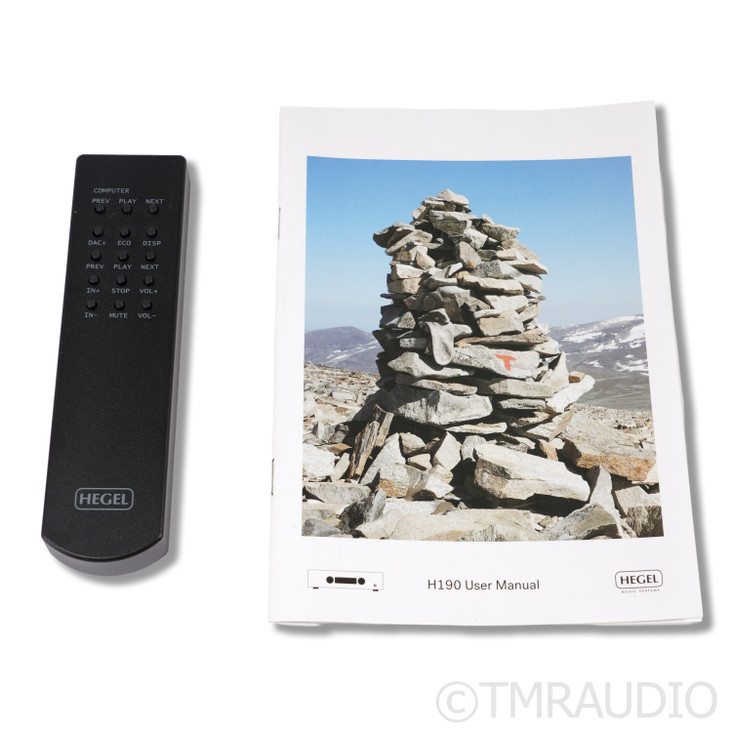 Hegel H190 Stereo Integrated Amplifier (1/2)