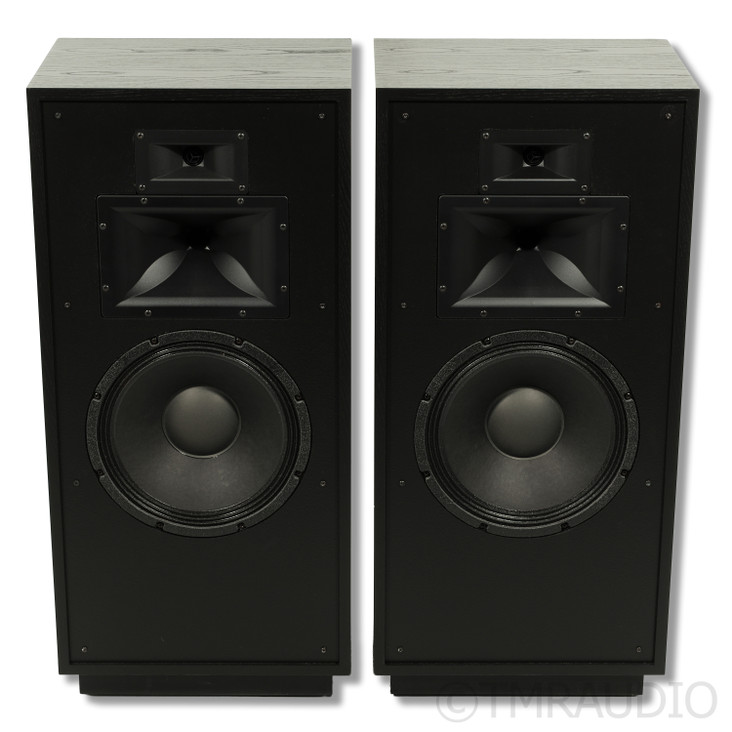 Klipsch Forte IV Floorstanding Speakers; Black Ash Pair (1/4)
