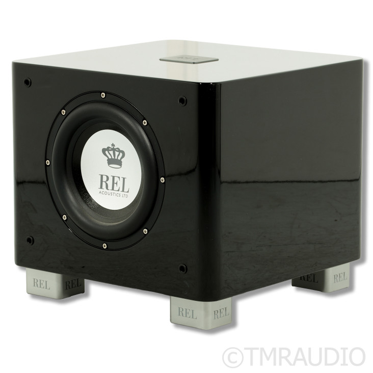 REL Acoustics T/7x 8" Powered Subwoofer; Piano Black (1/12)