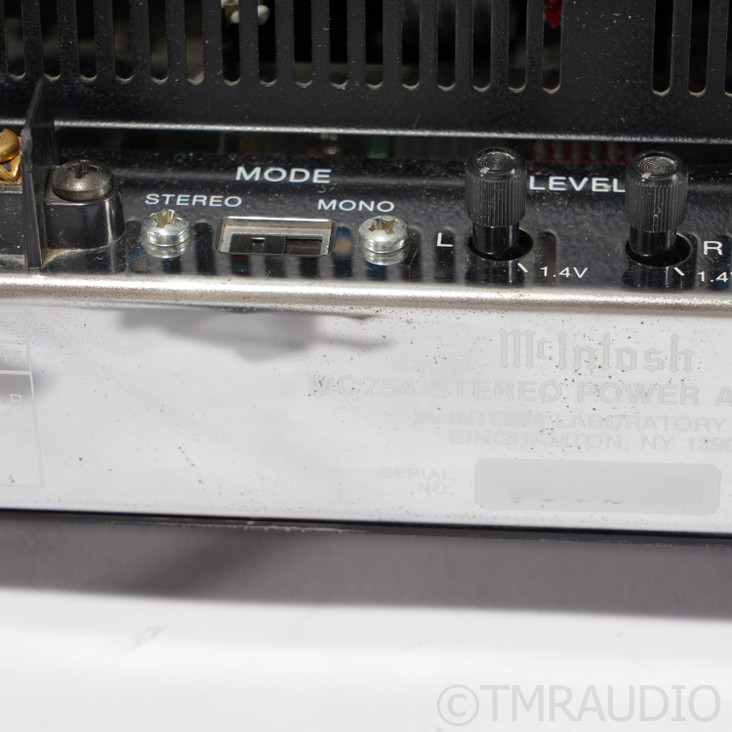 McIntosh MC754 Stereo Power Amplifier