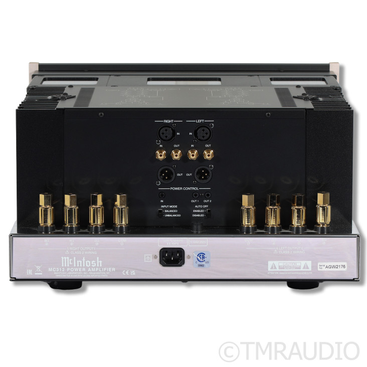 McIntosh MC312 Stereo Power Amplifier; MC-312