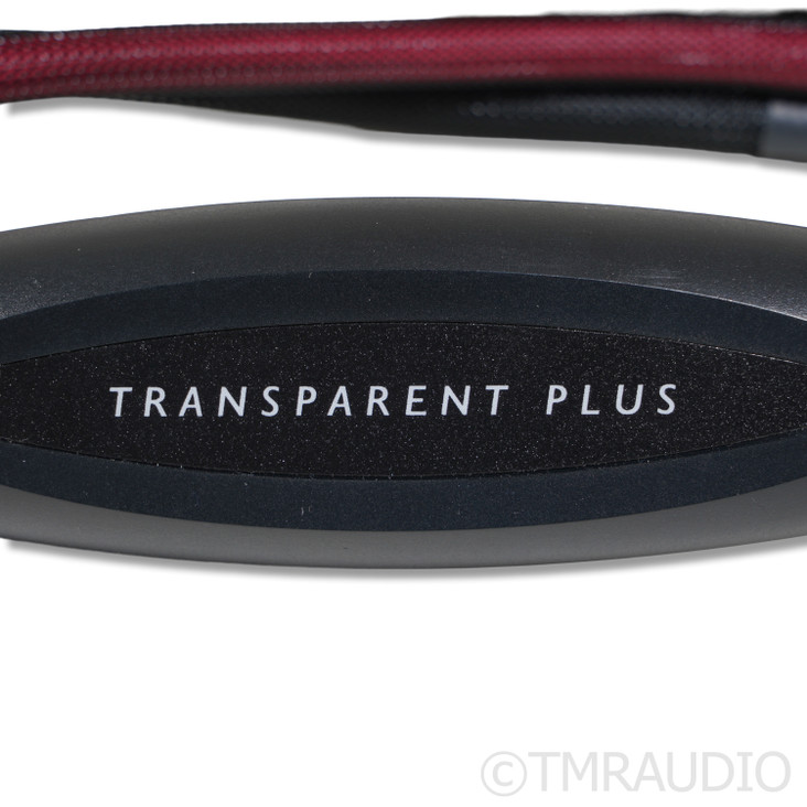 Transparent Audio Plus Gen 6 Speaker Cables; 8ft Pair