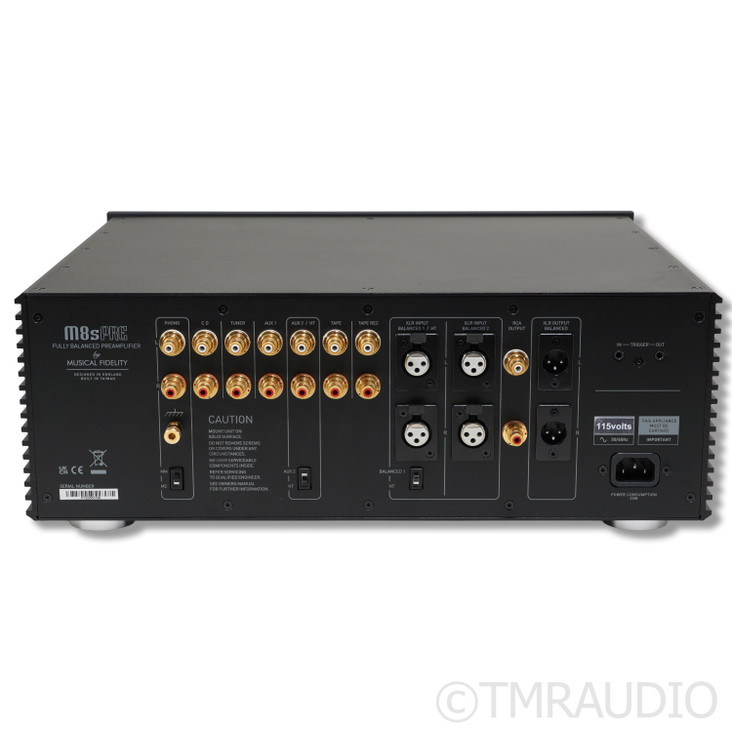 Musical Fidelity M8s Stereo Preamplifier; MM / MC Phono