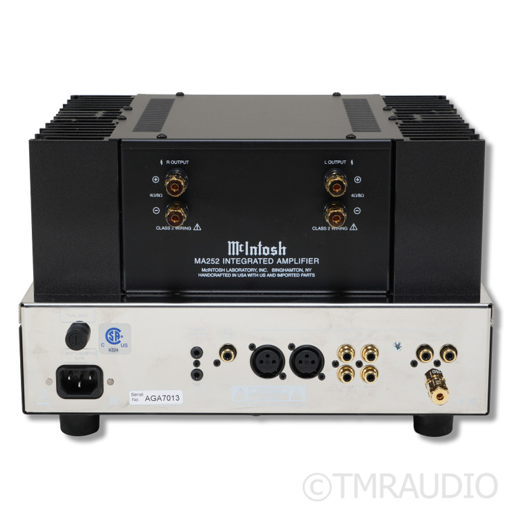McIntosh MA252 Stereo Integrated Hybrid Tube Amplifier; MA-252; MM Phono