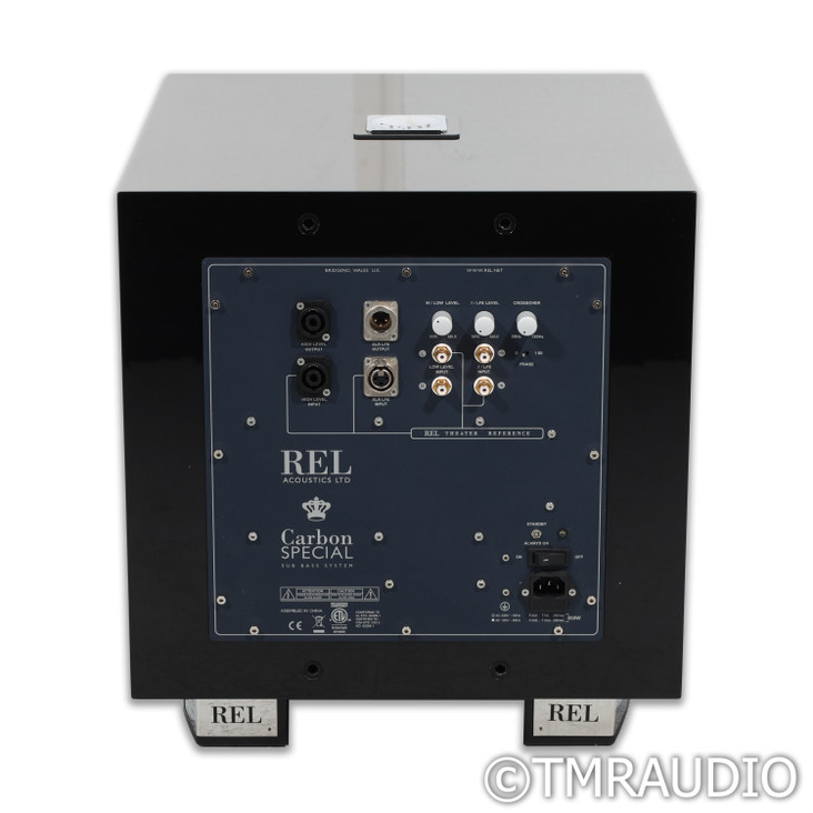 REL Acoustics Carbon Special 12" Powered Subwoofer; Gloss Black