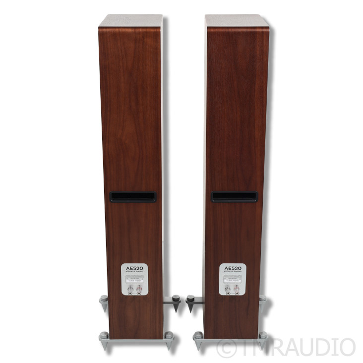 Acoustic Energy AE520 Floorstanding Speakers; Walnut Pair