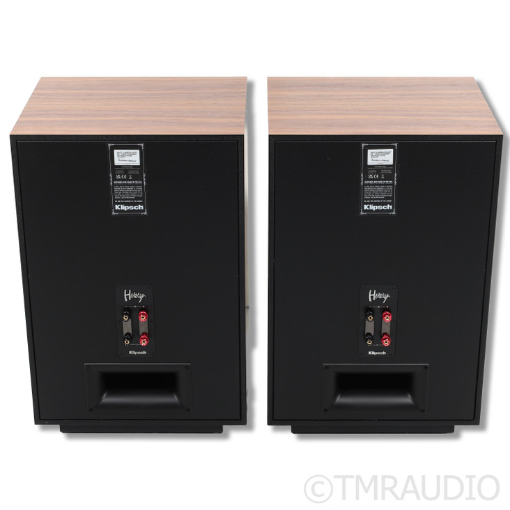 Klipsch Heresy IV Floorstanding Speakers; American Walnut Pair (Mint / Unused)