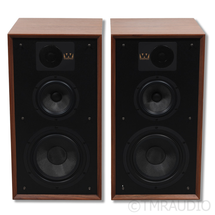 Wharfedale Linton 85th Anniversary Bookshelf Speakers; Walnut Pair