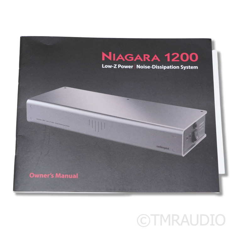AudioQuest Niagara 1200 AC Power Conditioner