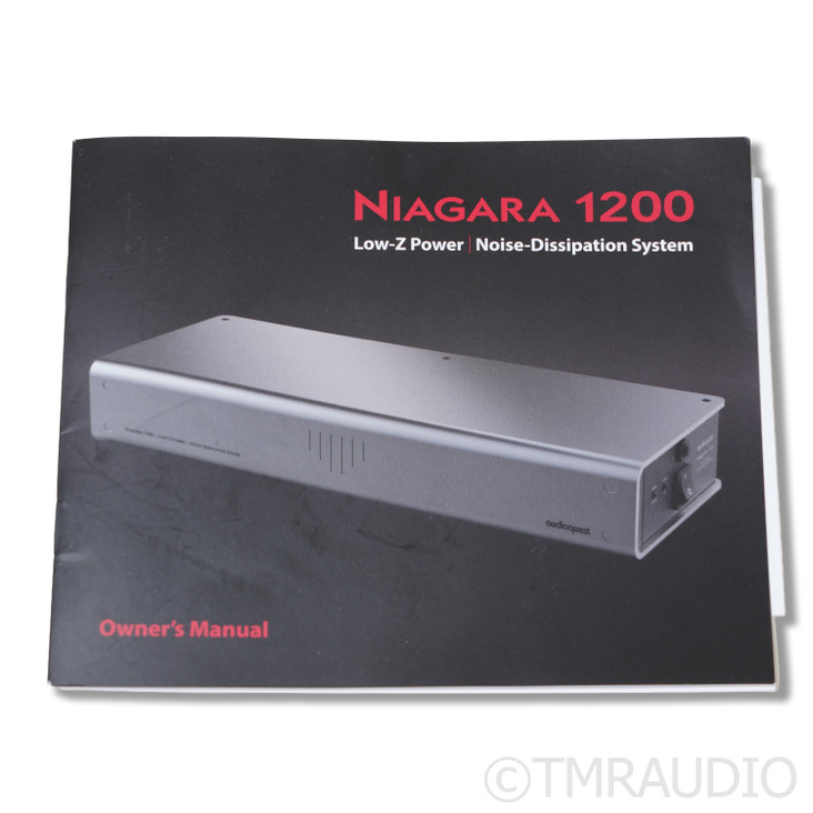 AudioQuest Niagara 1200 AC Power Conditioner (1/2)