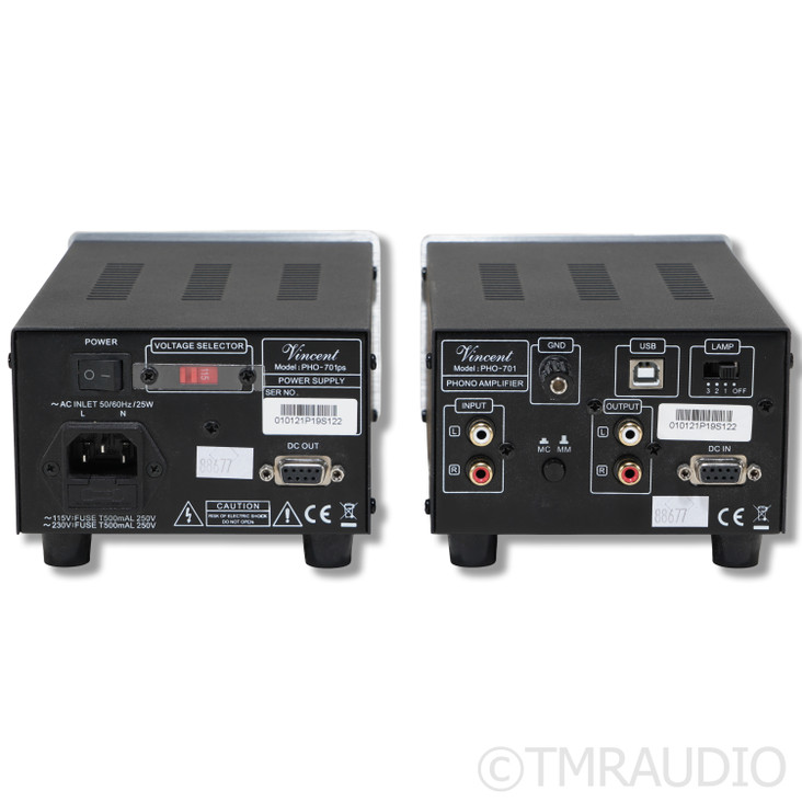 Vincent Audio PHO-701 Tube MM / MC Phono Preamplifier