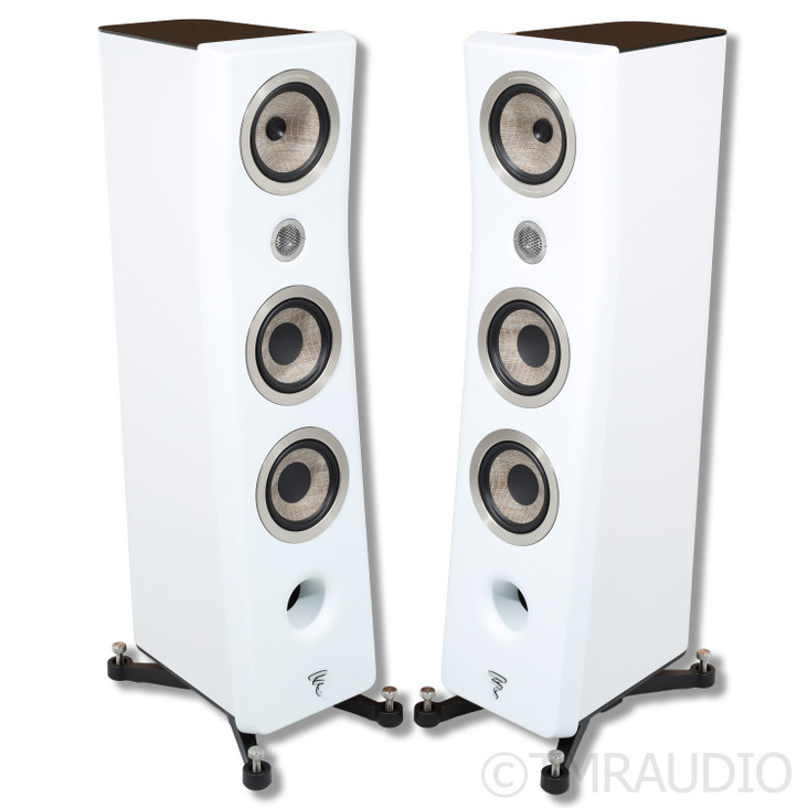  Focal Kanta No. 3 Floorstanding Speakers; White Matte Pair (Demo w/ Warranty)