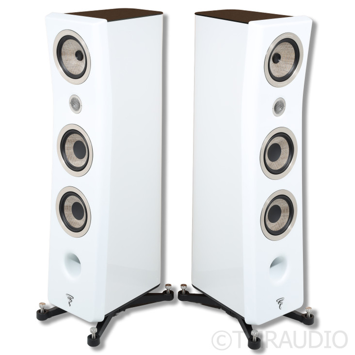  Focal Kanta No. 3 Floorstanding Speakers; White Matte Pair (Demo w/ Warranty)