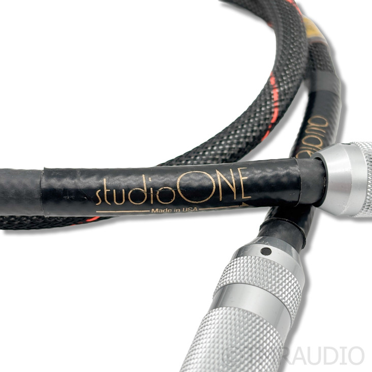 Audience Studio One XLR Cables; 1m Pair Balanced Interconnects 