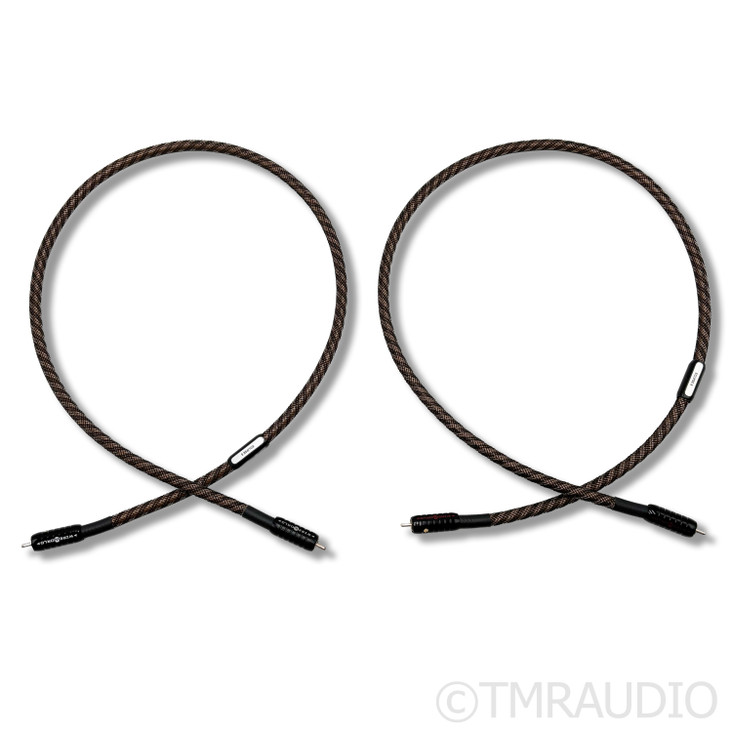 WireWorld Eclipse 8 RCA Cables; 1m Pair Interconnects (1/0)
