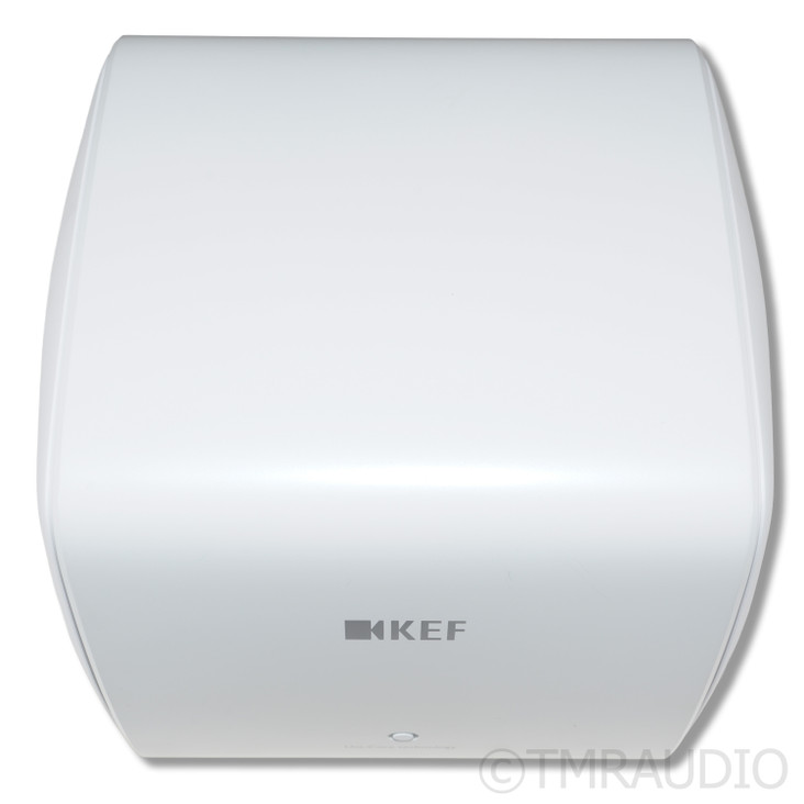 KEF KC62 Dual 6.5" Powered Subwoofer; Mineral White
