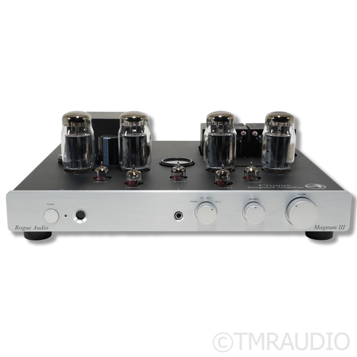 Rogue Cronus Magnum III Stereo Tube Integrated Amplifier; MM / MC Phono