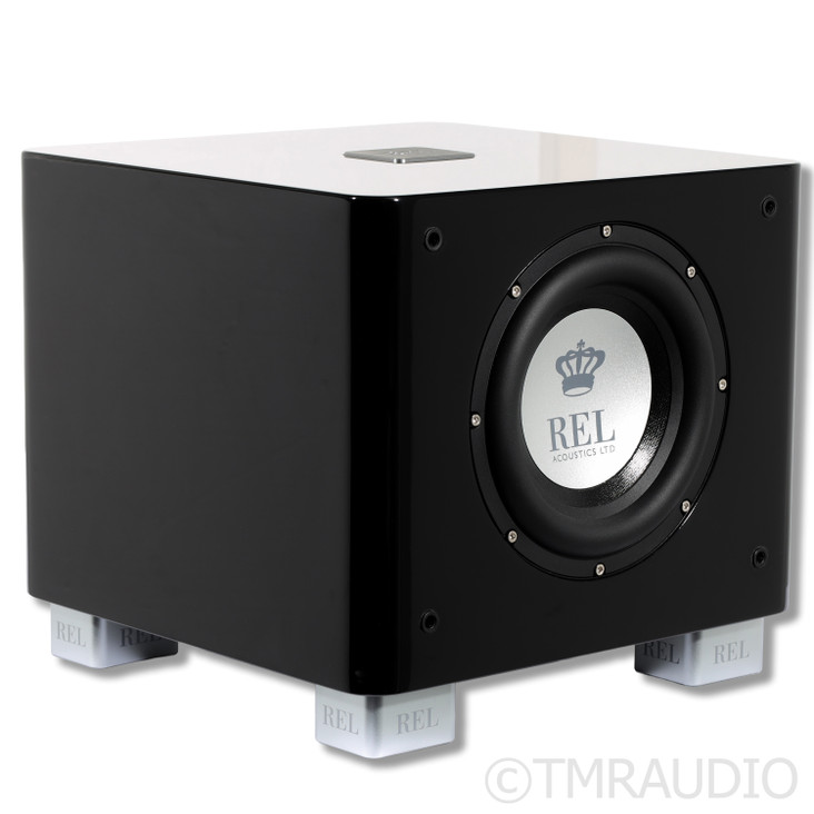 REL Acoustics T/7x 8" Powered Subwoofer; Piano Black (1/1)