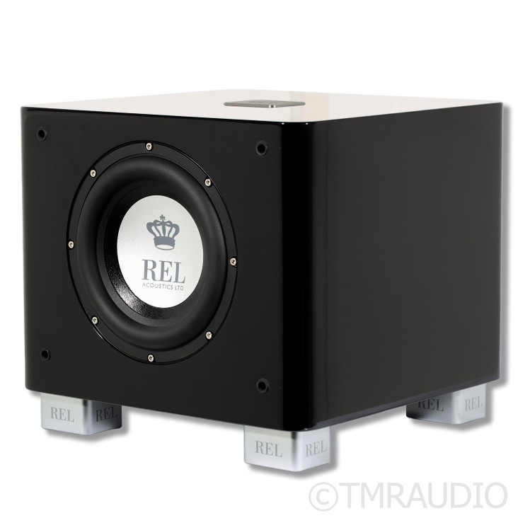 REL Acoustics T/7x 8" Powered Subwoofer; Piano Black (1/1)