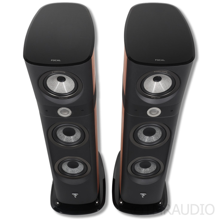 Focal Sopra No. 2 Floorstanding Speakers; Walnut Veneer Pair