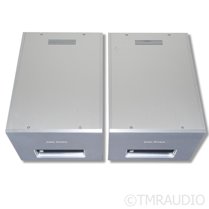 Kinki Studio EX-B7 Monoblock Power Amplifiers; Silver Pair