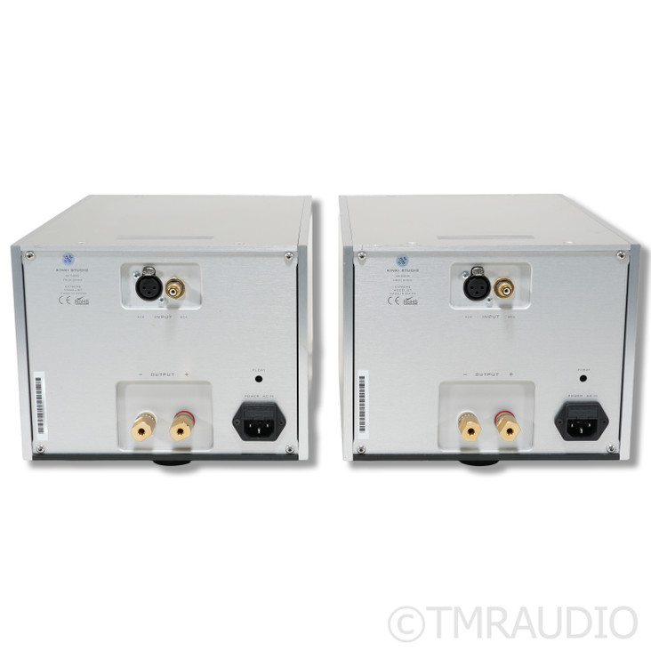 Kinki Studio EX-B7 Monoblock Power Amplifiers; Silver Pair