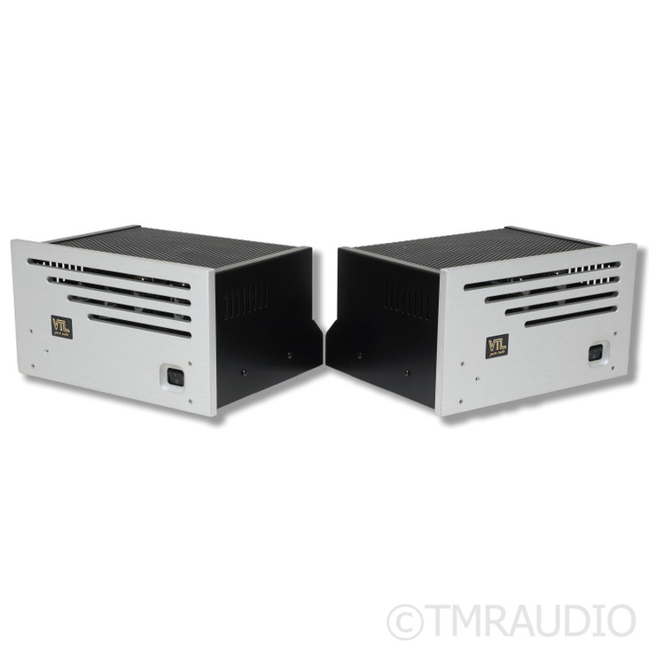 VTL TT-25 Limited Edition Tube Monoblock Power Amplifiers; Silver Pair