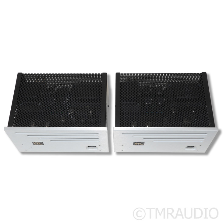 VTL TT-25 Limited Edition Tube Monoblock Power Amplifiers; Silver Pair