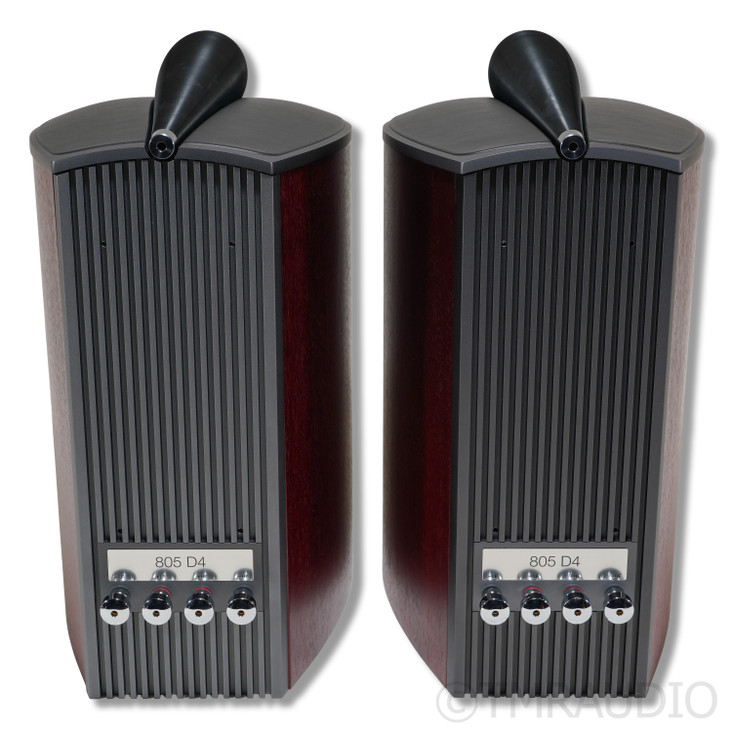 Bowers & Wilkins 805 D4 Bookshelf Speakers; Rosenut Pair