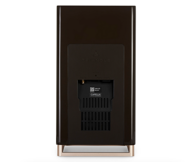 Triangle Capella Wireless Active Speakers; Nebula Brown Pair (Mint / Unused)